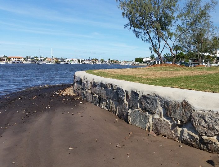 Bindaree Terrace (Mayes Canal) Revetment Wall, Mooloolaba