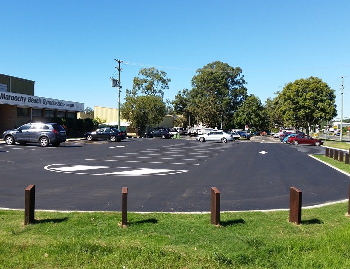 Wises Road Gymnastics and Beerwah Sports Carparks