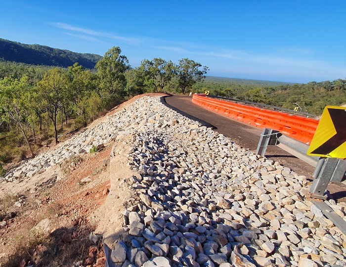 Port Stewart Road Landslip Remediation, Coen