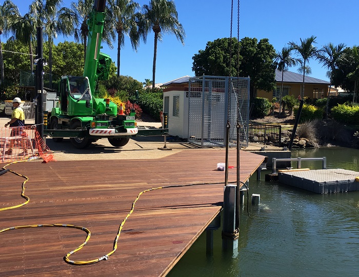 Currimundi Lake Retirement Village, Stormwater Quality Improvement Device (SQID)