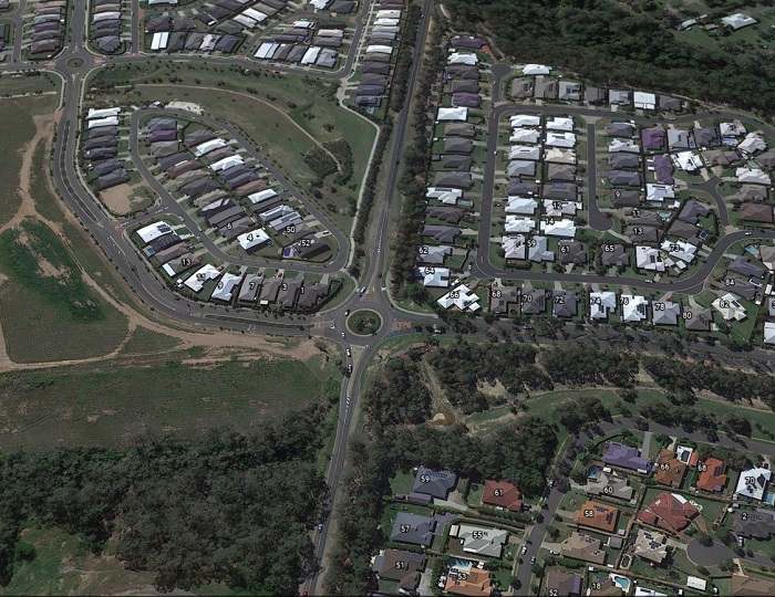 Young and Oakey Flat Road Intersection, Narangba